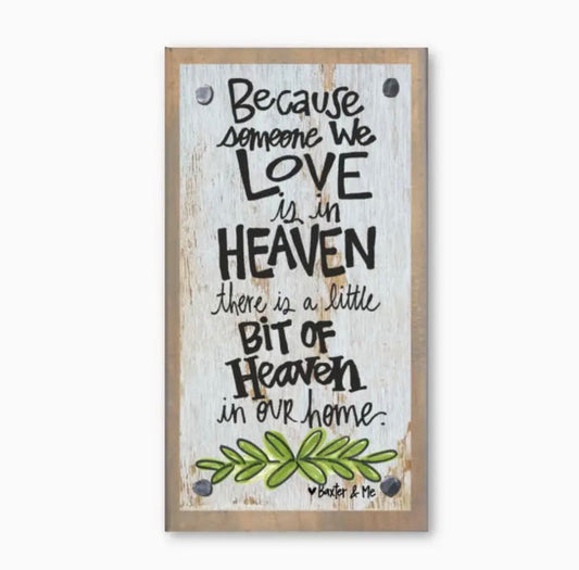 Heaven Driftwood Happy Block