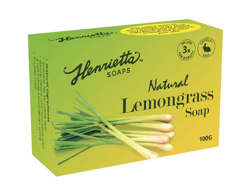 Henrietta Lemongrass Oatmeal Soap 100g