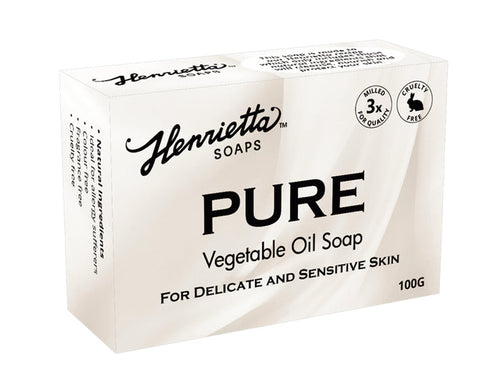 Henrietta Pure Vegetable Oil Soap 100g