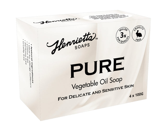 Henrietta Pure Vegetable Oil Soap 100g