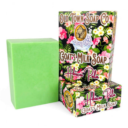 Hibiscus Palm -Goat's Milk Soap - Old Town Soap Co.