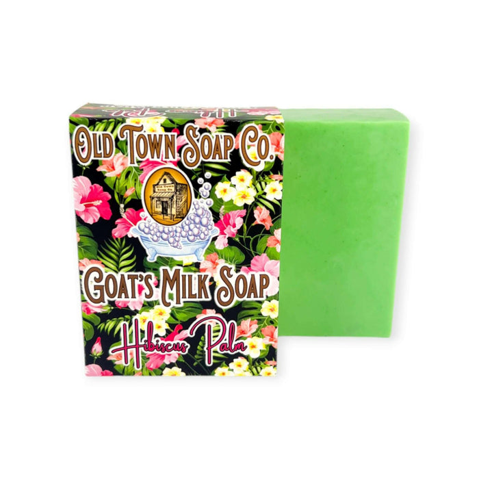 Hibiscus Palm -Goat's Milk Soap - Old Town Soap Co.