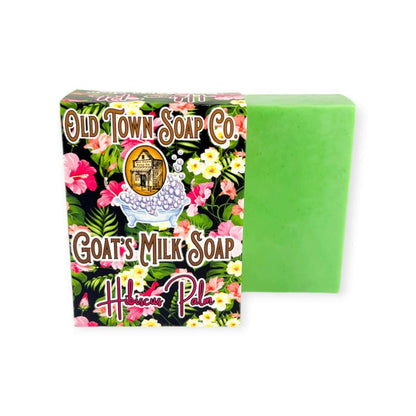 Hibiscus Palm -Goat's Milk Soap - Old Town Soap Co.