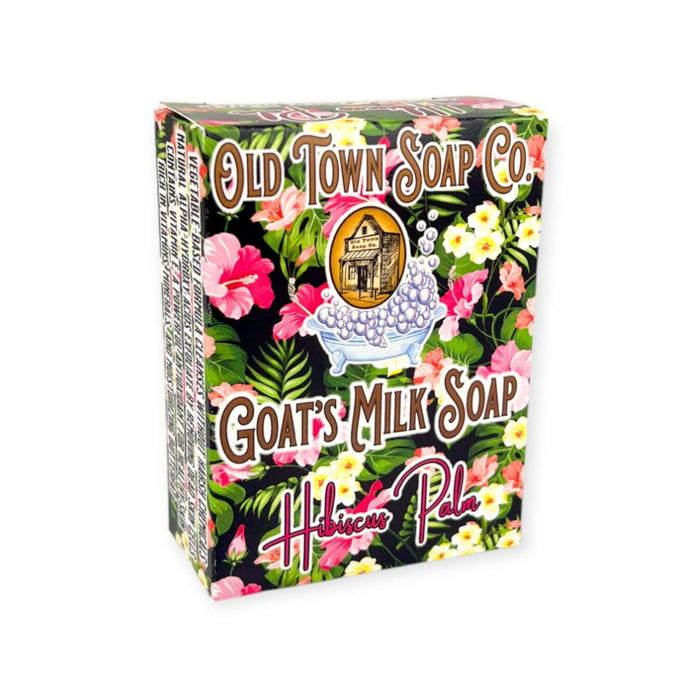 Hibiscus Palm -Goat's Milk Soap - Old Town Soap Co.