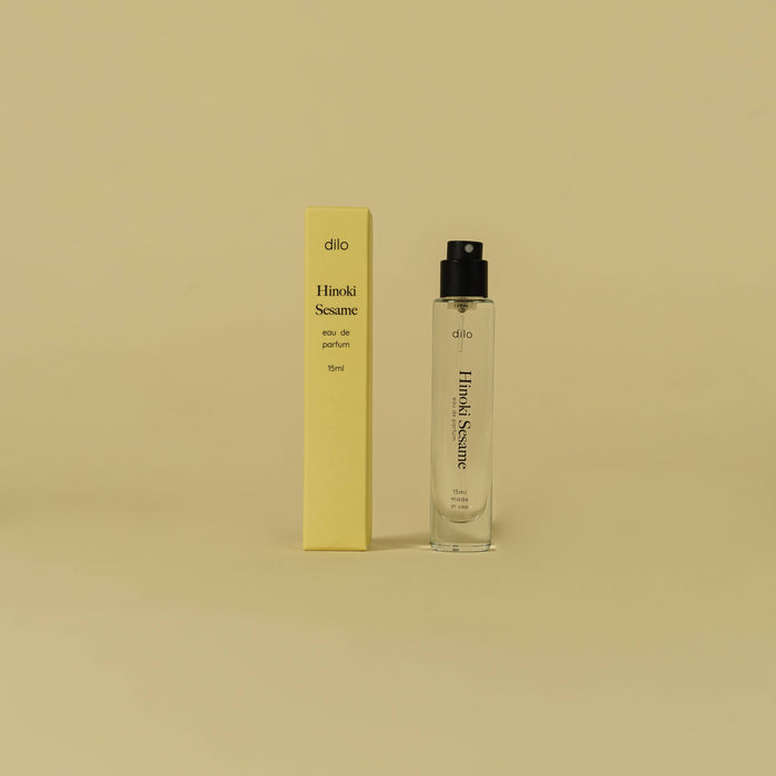 Hinoki Sesame - 15ml Unisex Eau de Parfum - Travel Sprayer