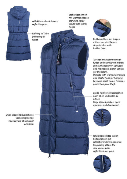 HKM Long Vest "Misty"
