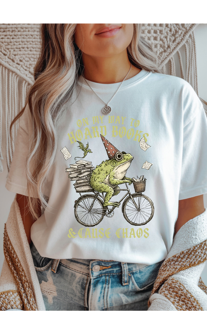 Hoard Books, Cause Chaos Graphic Tee