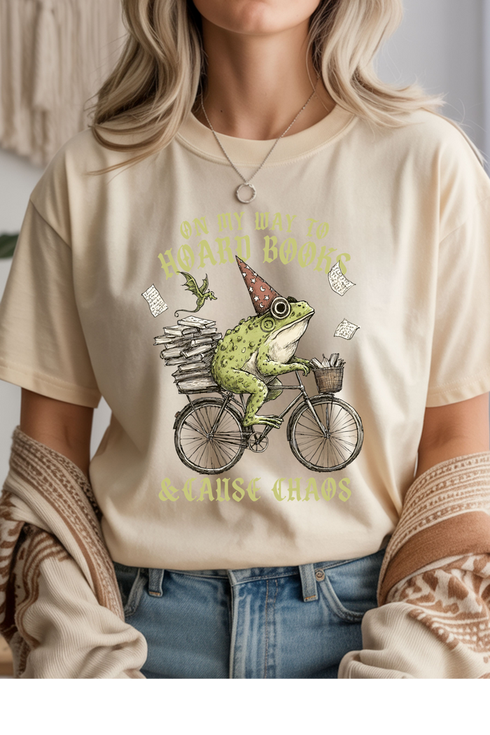 Hoard Books, Cause Chaos Graphic Tee