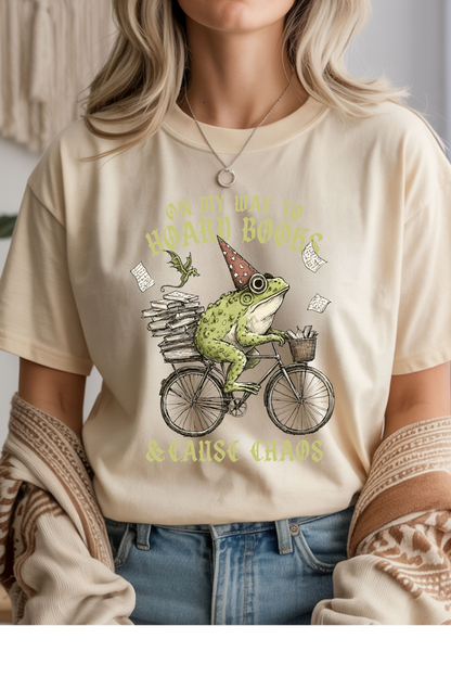 Hoard Books, Cause Chaos Graphic Tee