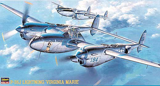 HSG-9101 1/48 P-38 J Lighting