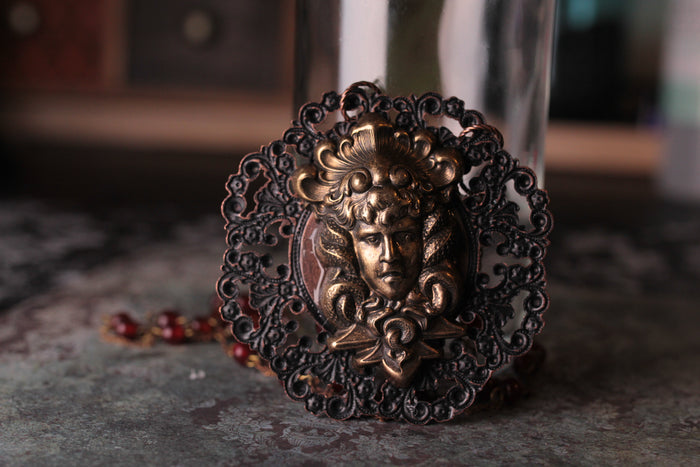 medusa necklace