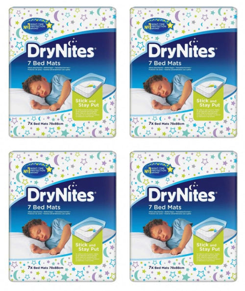 Huggies DryNites Disposable Bed Mats 86cm x 78cm