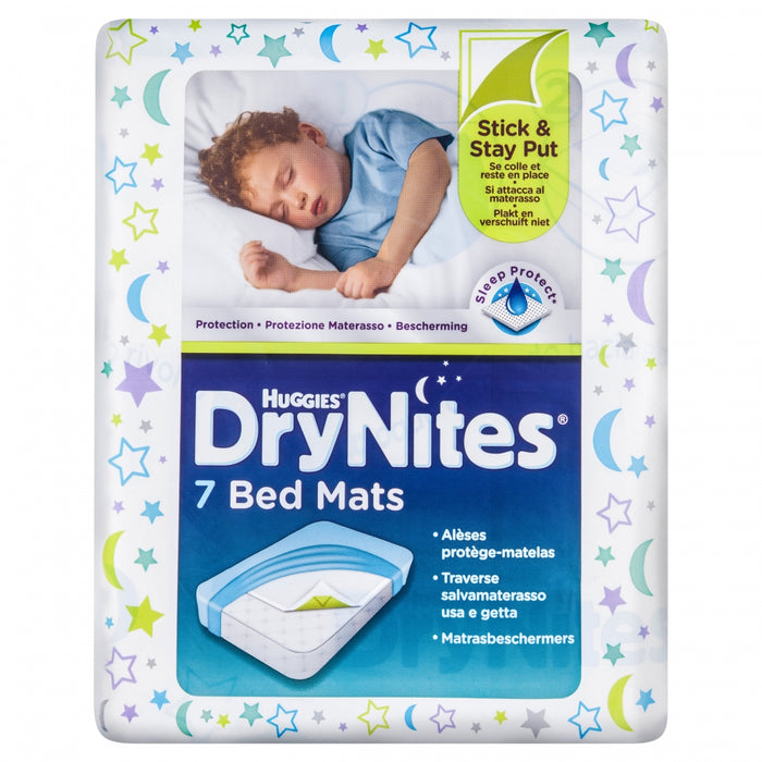 Huggies DryNites Disposable Bed Mats 86cm x 78cm