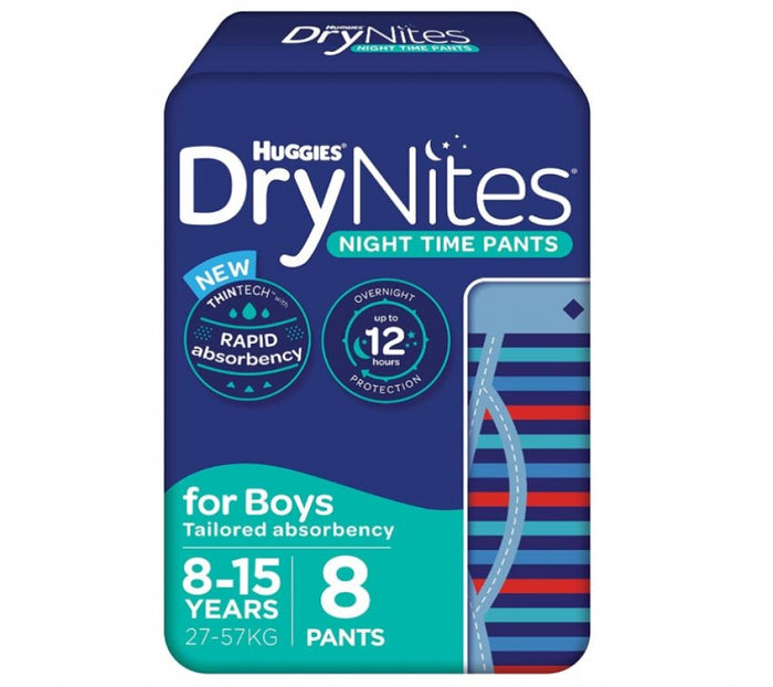 Huggies DryNites Pyjama Pants Boys (8-15yrs)