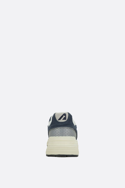 Hyperway sneakers in mesh and suede