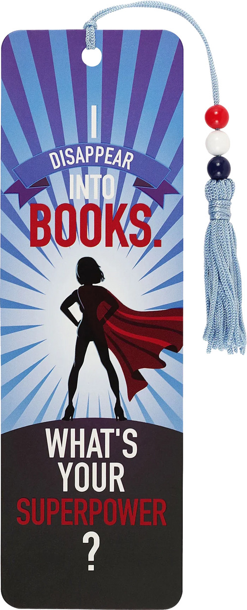 I Disappear Into Books Bookmark
