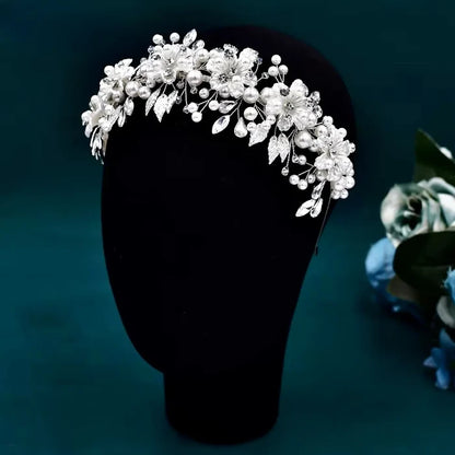 Wedding Hair Accessories - Romantic Floral Bridal Headband