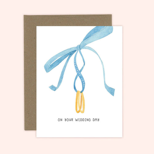 Infinite Love Wedding Day Card