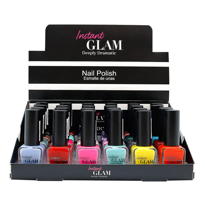 Instant Glam Assorted Nail Polish Display Set A - ikatehouse