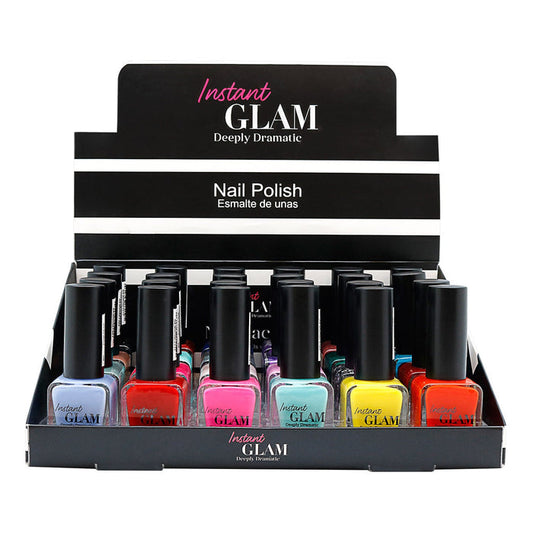 Instant Glam Assorted Nail Polish Display Set A - ikatehouse