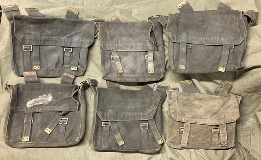 Irish National Army P08 Haversack – Rare 1922-23 Mills Equipment, Fianna Fáil FF Marked