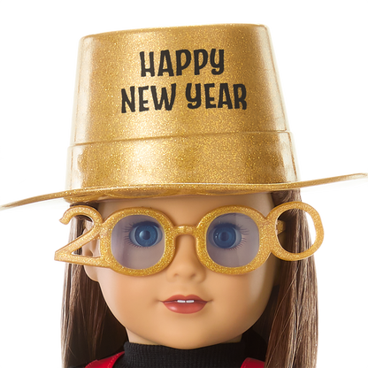 Isabel™ & Nicki's™ New Year’s Party Accessories for 18-inch Dolls (Historical Characters)