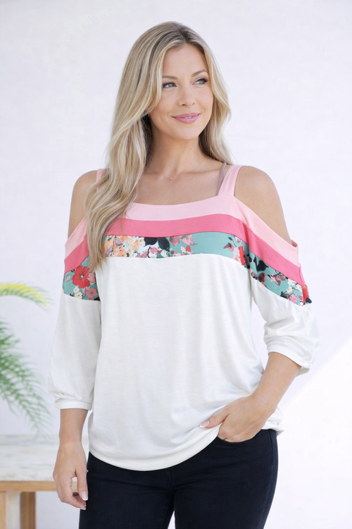 Island Girl Off The Shoulder Top
