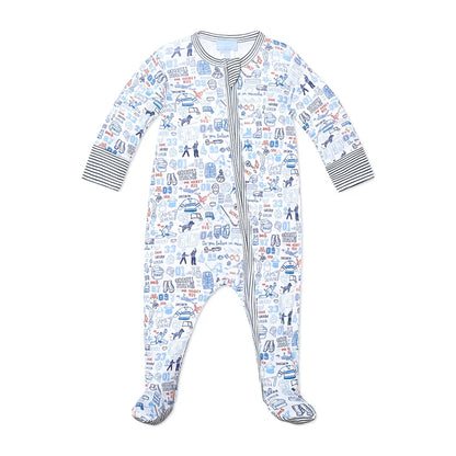 Joy Street Kids Hockey Zip Onesie