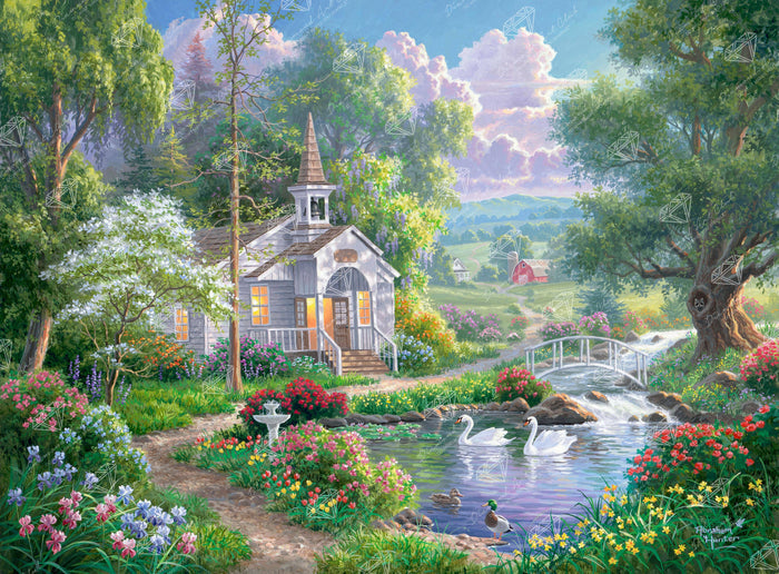Joyful Chapel - Diamond Art Club DIY Kit