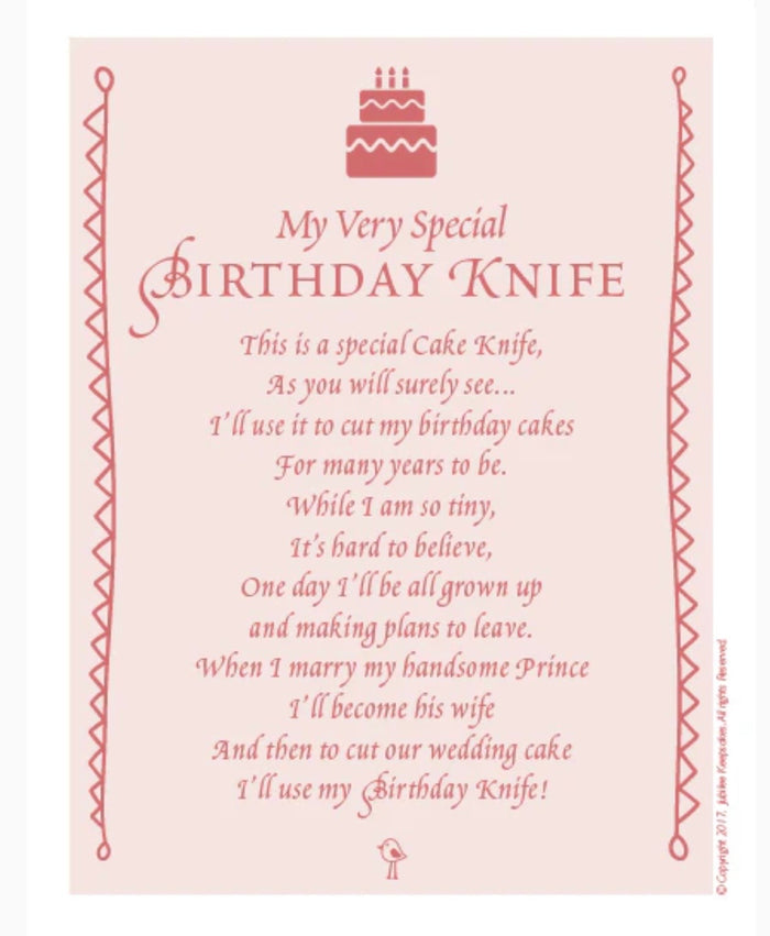 Jubilee Keepsake Knife : Elegant White