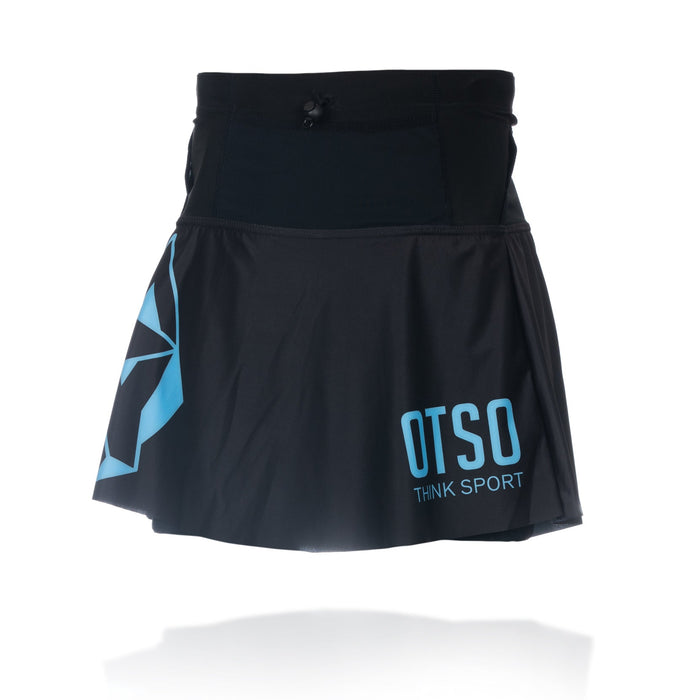Jupe short - Negra & Turquoise
