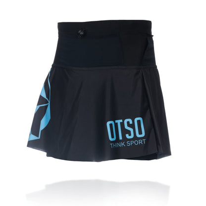 Jupe short - Negra & Turquoise