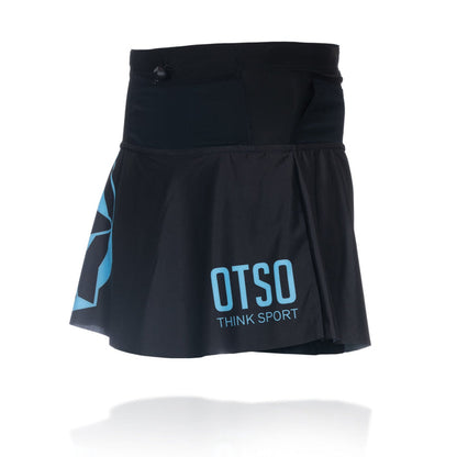 Jupe short - Negra & Turquoise
