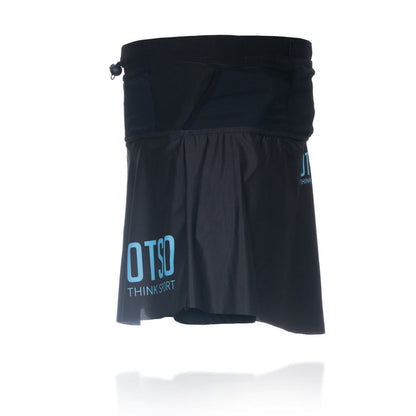 Jupe short - Negra & Turquoise