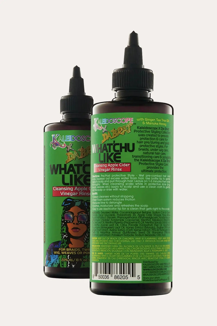 KALEIDOSCOPE DA BRAT WHAT'CHU LIKE CLEANSING APPLE CIDER VINEGAR RINSE 8oz - BSW BEAUTY CANADA