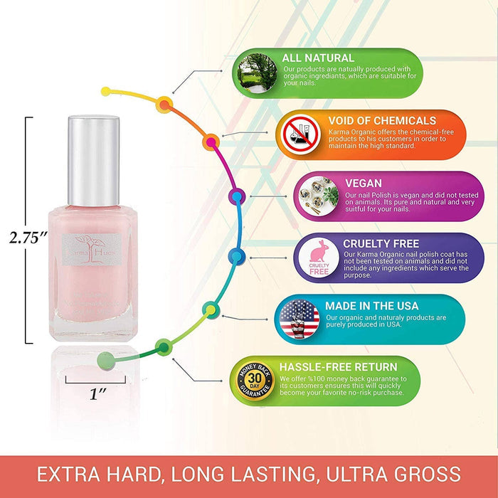 Karma Organic Spa - With a Whisper - Nail Polish