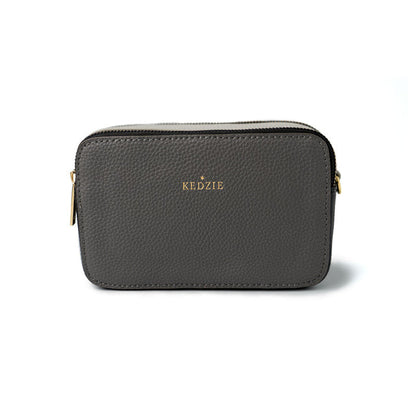 Kedzie Modernist Color Pop Crossbody Bag, Gray