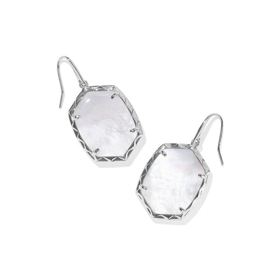 Kendra Scott Daphne Drop Earrings: Silver
