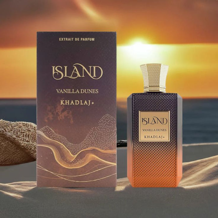 KHADLAJ ISLAND VANILLA DUNES EXTRAIT DE PARFUM 100ML FOR MAN & WOMAN