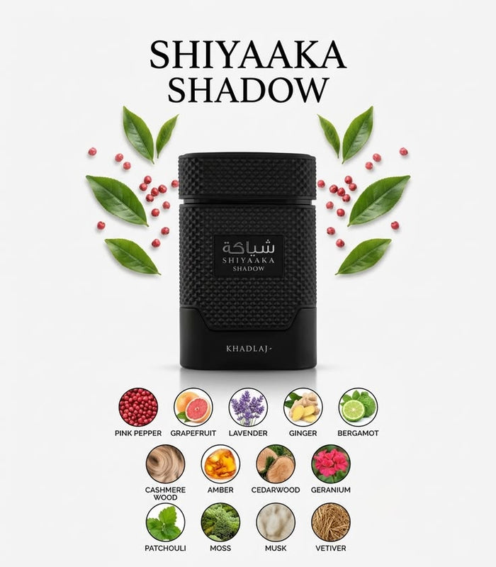 KHADLAJ SHIYAAKA SHADOW Eau De Parfum 100ml For Man