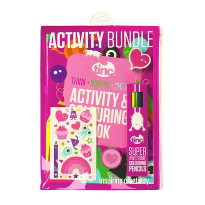 Kids Activity & Colouring Set with Stickers – Mallo Bundle