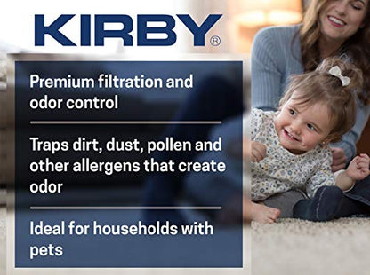 Kirby Charcoal Odor Control Vacuum Paper Bags, (2 Pack) Part 202816