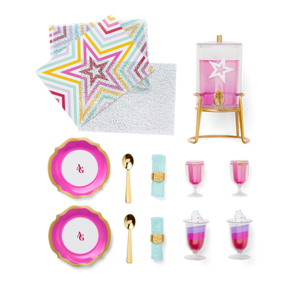 Kitchen Table for Two Set for 18-inch Dolls
