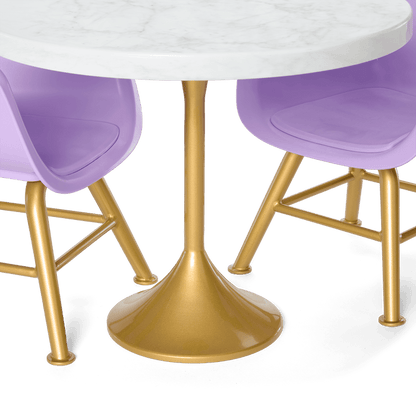 Kitchen Table for Two Set for 18-inch Dolls