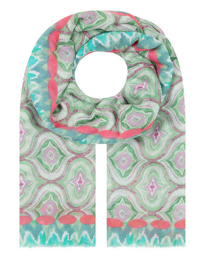 Kyla Platterned Viscose Scarf - Image 2 - Country Collection
