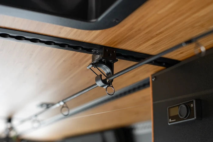 van ceiling rod mount