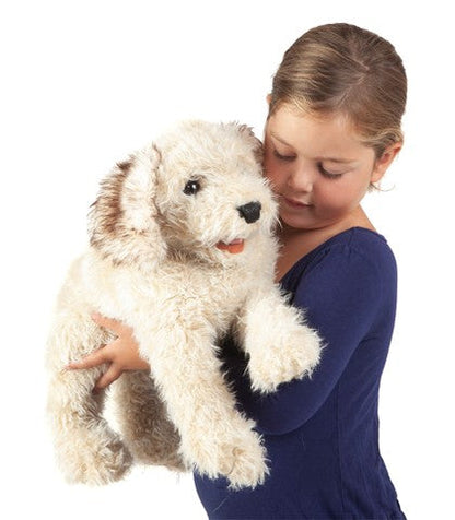 Labradoodle Puppet
