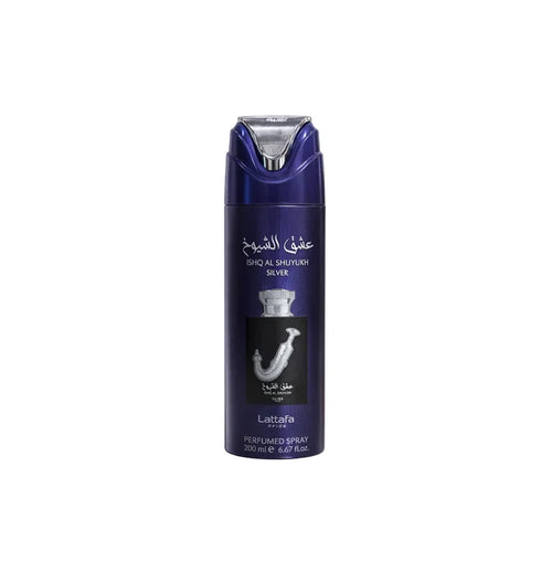 Lattafa Pride Ishq Al Shuyukh Silver Perfumed Spray 200ml For Man