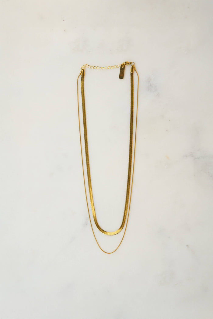Layered Zoe Necklace - Olita Gifts & Goods