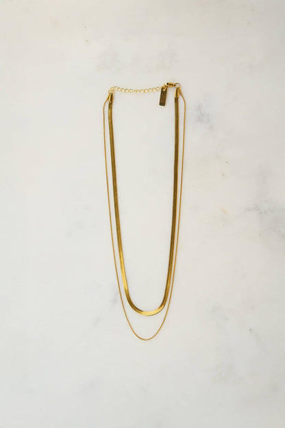 Layered Zoe Necklace - Olita Gifts & Goods